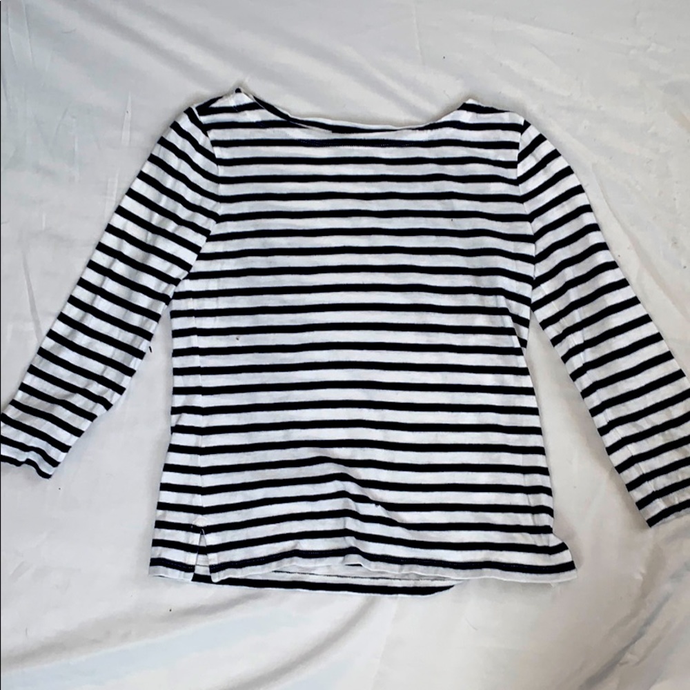 striped long sleeve tee